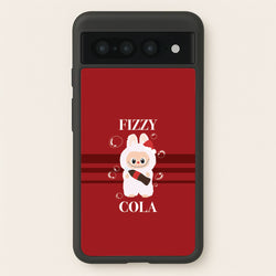 Fizzy Cola Monster  - Plushy Phone Case for Google Pixel 7 Pro
