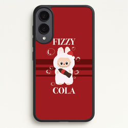 Fizzy Cola Monster  - Plushy Phone Case for Galaxy S25 Edge