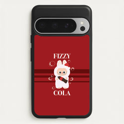 Fizzy Cola Monster  - Plushy Phone Case for Google Pixel 9 Pro XL