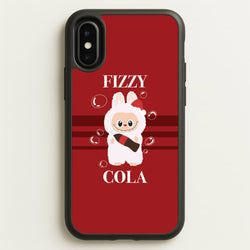 Fizzy Cola Monster  - Plushy Phone Case for iPhone X / XS