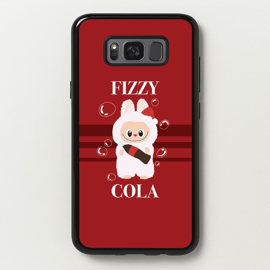 Fizzy Cola Monster  - Plushy Phone Case for Galaxy S8
