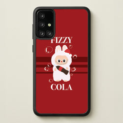 Fizzy Cola Monster  - Plushy Phone Case for Galaxy A71