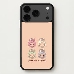 Happiness Is Eternal Monsters Phone Case for iPhone 17 Pro Max