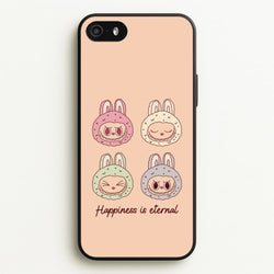 Happiness Is Eternal Monsters  - Plushy Phone Case for iPhone 5 / 5s / SE 2016