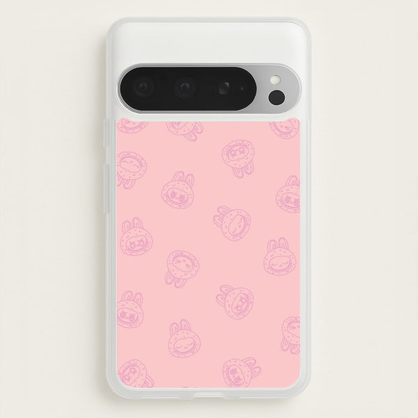 Monsters Outline Pattern II  - Plushy Phone Case for Google Pixel 9 Pro XL