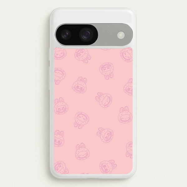 Monsters Outline Pattern II  - Plushy Phone Case for Google Pixel 9 / 9 Pro
