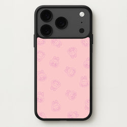 Monsters Outline Pattern II Phone Case for iPhone 17 Pro Max