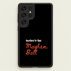 Invited To The Mayhem Ball  - Lady Gaga Phone Case for Galaxy S23 Ultra