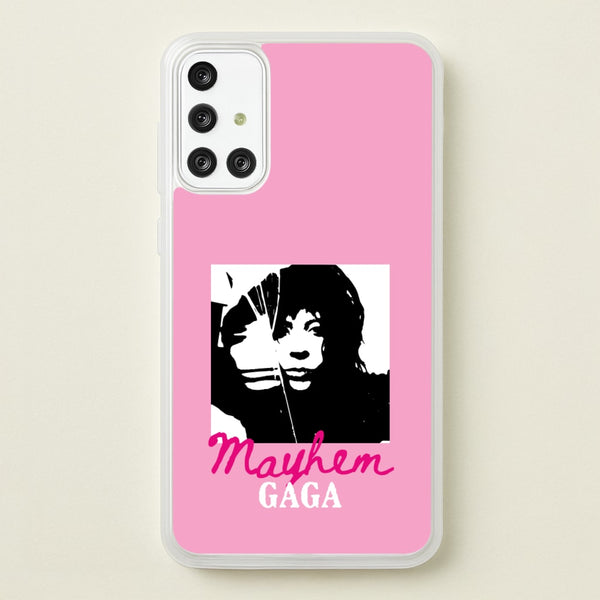 Pink Mayhem Gaga  - Lady Gaga Phone Case for Galaxy A71