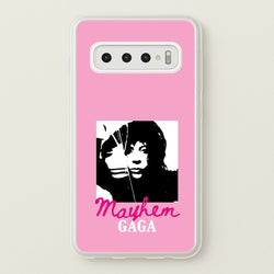 Pink Mayhem Gaga  - Lady Gaga Phone Case for Galaxy S10