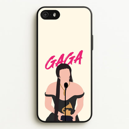 Gaga Award  - Lady Gaga Phone Case for iPhone 5 / 5s / SE 2016