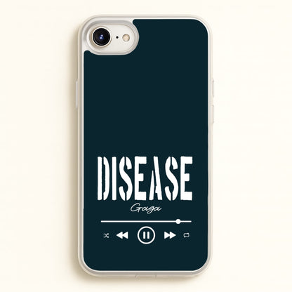 Gaga Disease Track  - Lady Gaga Phone Case for iPhone 6 / 7 / 8 / SE
