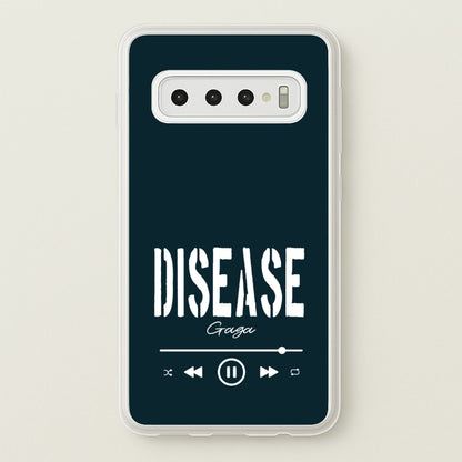 Gaga Disease Track  - Lady Gaga Phone Case for Galaxy S10 Plus