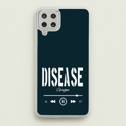 Gaga Disease Track  - Lady Gaga Phone Case for Galaxy A12