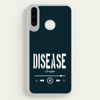 Gaga Disease Track  - Lady Gaga Phone Case for Huawei P30 Lite