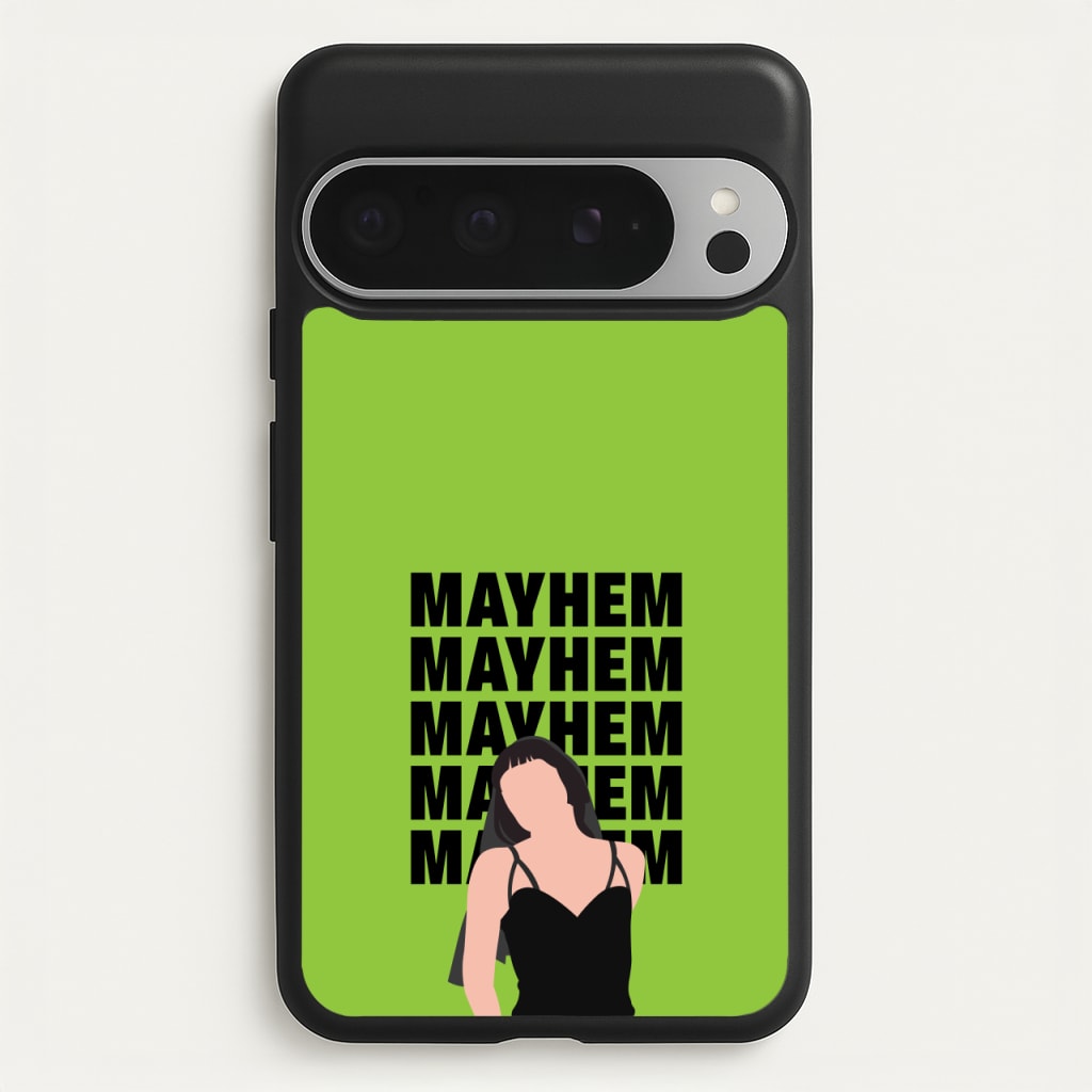 Neon Green Mayhem  - Lady Gaga Phone Case for Google Pixel 9 Pro XL