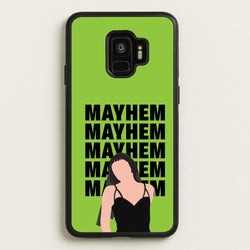 Neon Green Mayhem  - Lady Gaga Phone Case for Galaxy S9