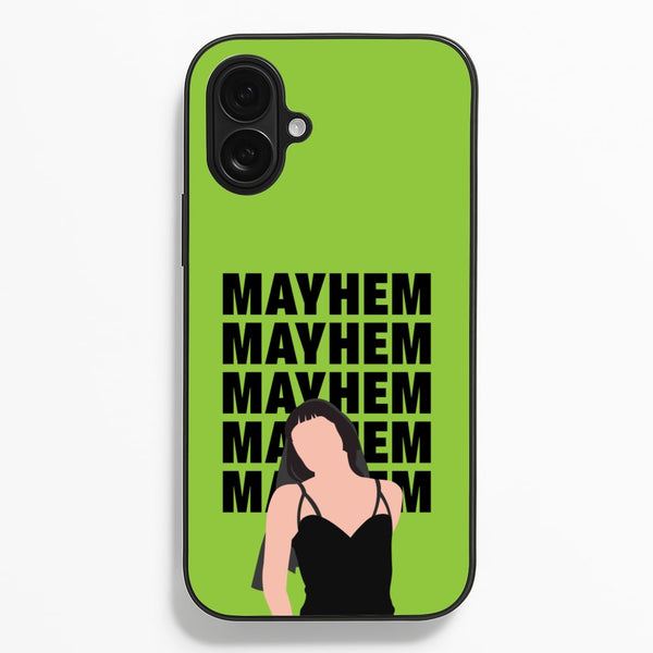 Neon Green Mayhem  - Lady Gaga Phone Case for iPhone 16 Plus