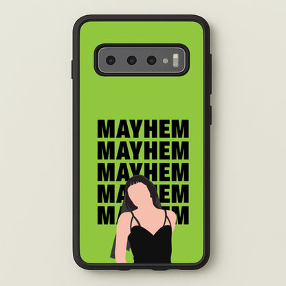 Neon Green Mayhem  - Lady Gaga Phone Case for Galaxy S10 Plus