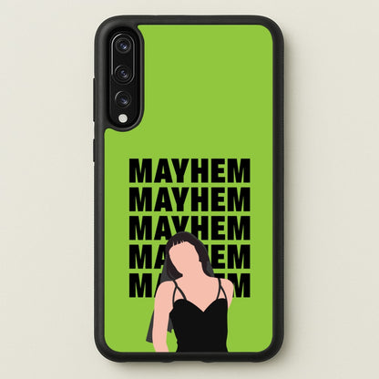Neon Green Mayhem  - Lady Gaga Phone Case for Huawei P20 Pro