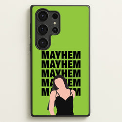Neon Green Mayhem  - Lady Gaga Phone Case for Galaxy S25 Ultra