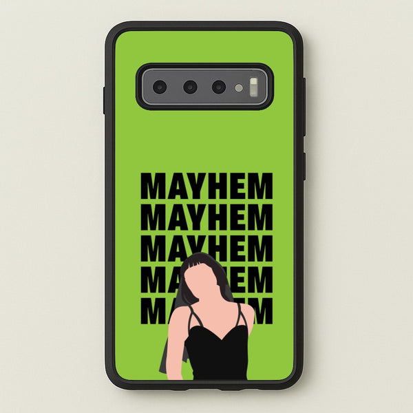 Neon Green Mayhem  - Lady Gaga Phone Case for Galaxy S10