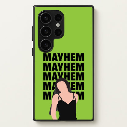 Neon Green Mayhem  - Lady Gaga Phone Case for Galaxy S24 Ultra