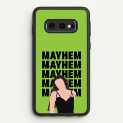 Neon Green Mayhem  - Lady Gaga Phone Case for Galaxy S10e