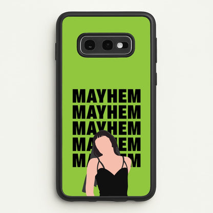 Neon Green Mayhem  - Lady Gaga Phone Case for Galaxy S10e