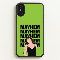 Neon Green Mayhem  - Lady Gaga Phone Case for iPhone XS Max