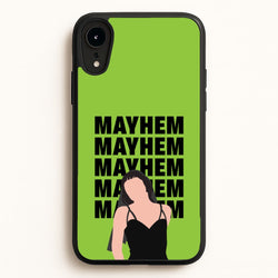 Neon Green Mayhem  - Lady Gaga Phone Case for iPhone XR