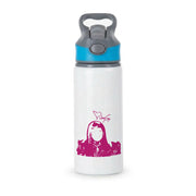 Pink Gaga Silhouette  Active Water Bottle 2