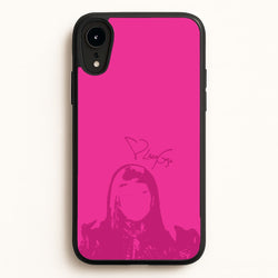 Pink Gaga Silhouette   - Lady Gaga Phone Case for iPhone XR