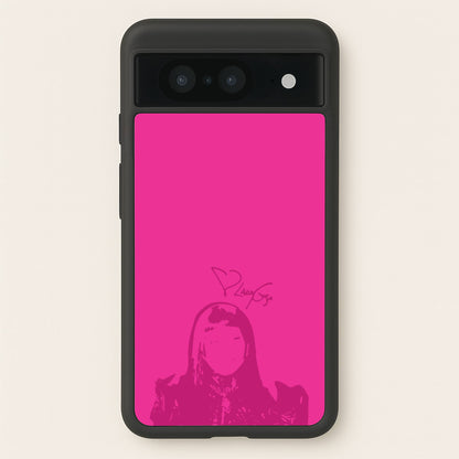 Pink Gaga Silhouette   - Lady Gaga Phone Case for Google Pixel 8