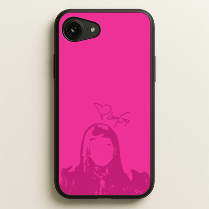 Pink Gaga Silhouette   - Lady Gaga Phone Case for iPhone 16e