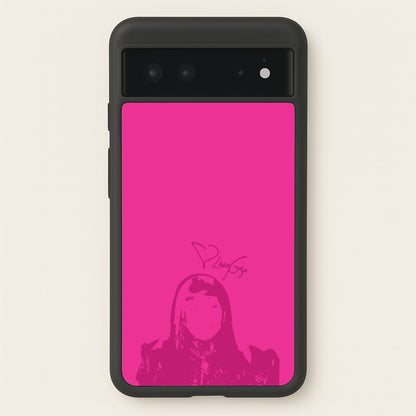 Pink Gaga Silhouette   - Lady Gaga Phone Case for Google Pixel 6