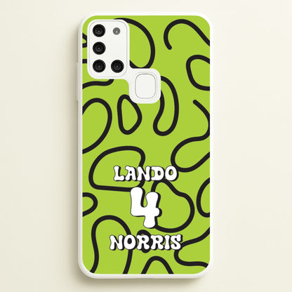 Lando 4  - F1 Phone Case for Galaxy A21s
