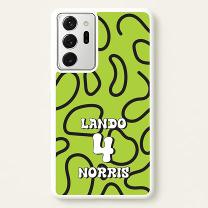 Lando 4  - F1 Phone Case for Galaxy Note 20 Ultra