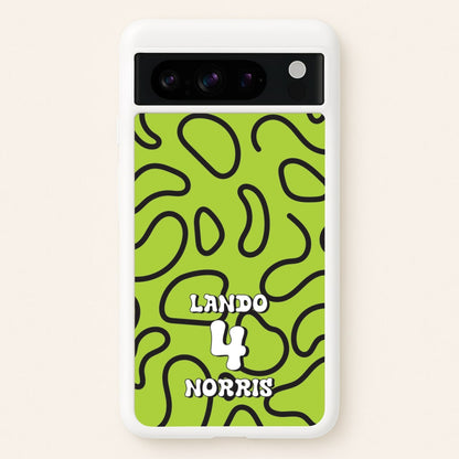 Lando 4  - F1 Phone Case for Google Pixel 8 Pro