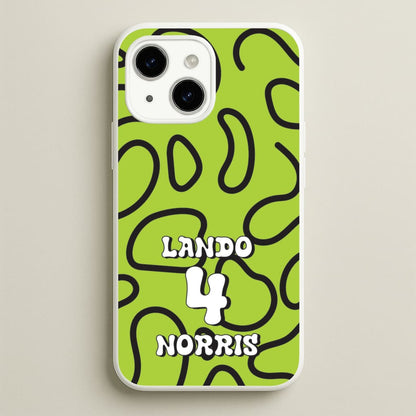 Lando 4  - F1 Phone Case for iPhone 15 Plus