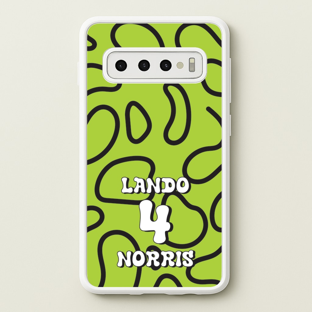 Lando 4  - F1 Phone Case for Galaxy S10