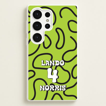 Lando 4  - F1 Phone Case for Galaxy S25 Ultra