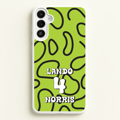 Lando 4  - F1 Phone Case for Galaxy A34