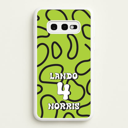 Lando 4  - F1 Phone Case for Galaxy S10e