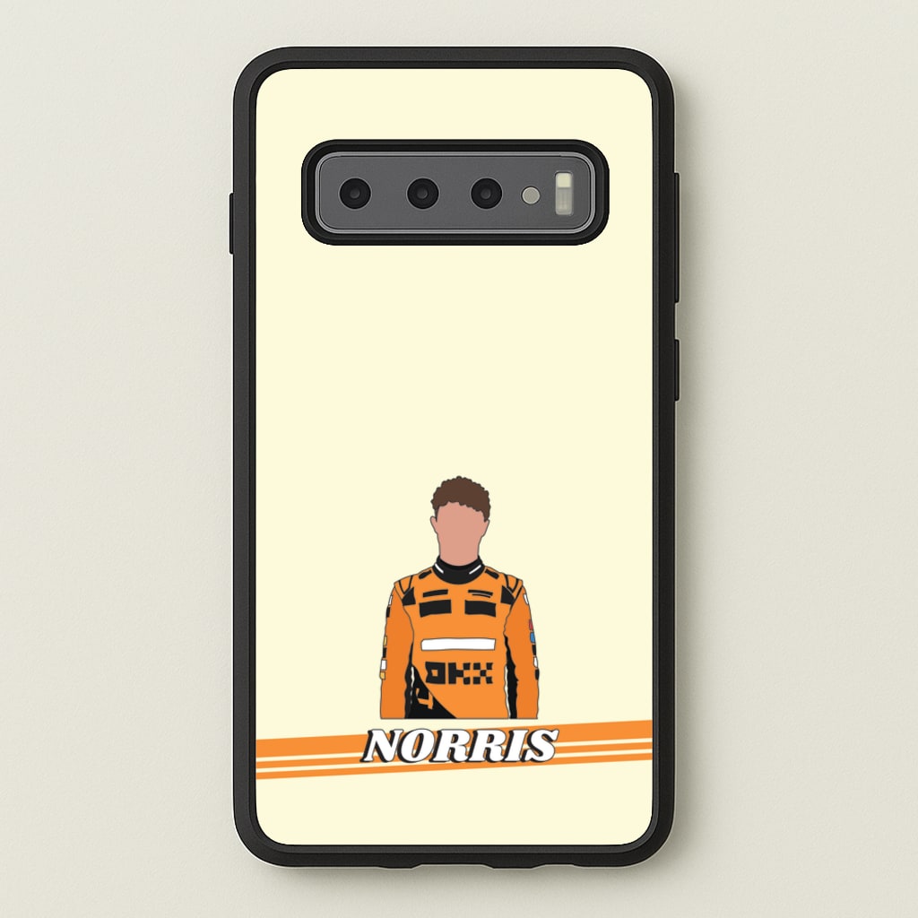Norris  - F1 Phone Case for Galaxy S10