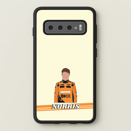 Norris  - F1 Phone Case for Galaxy S10