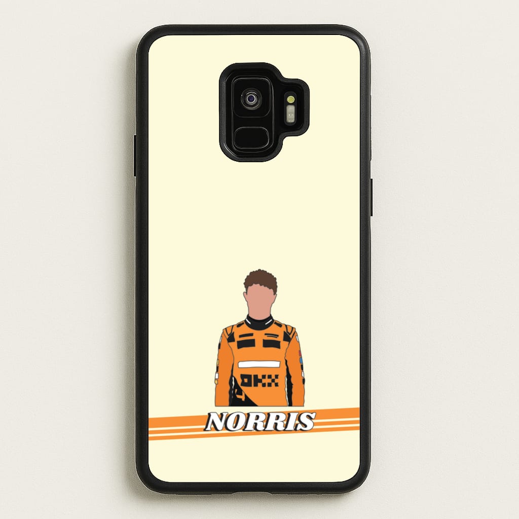 Norris  - F1 Phone Case for Galaxy S9