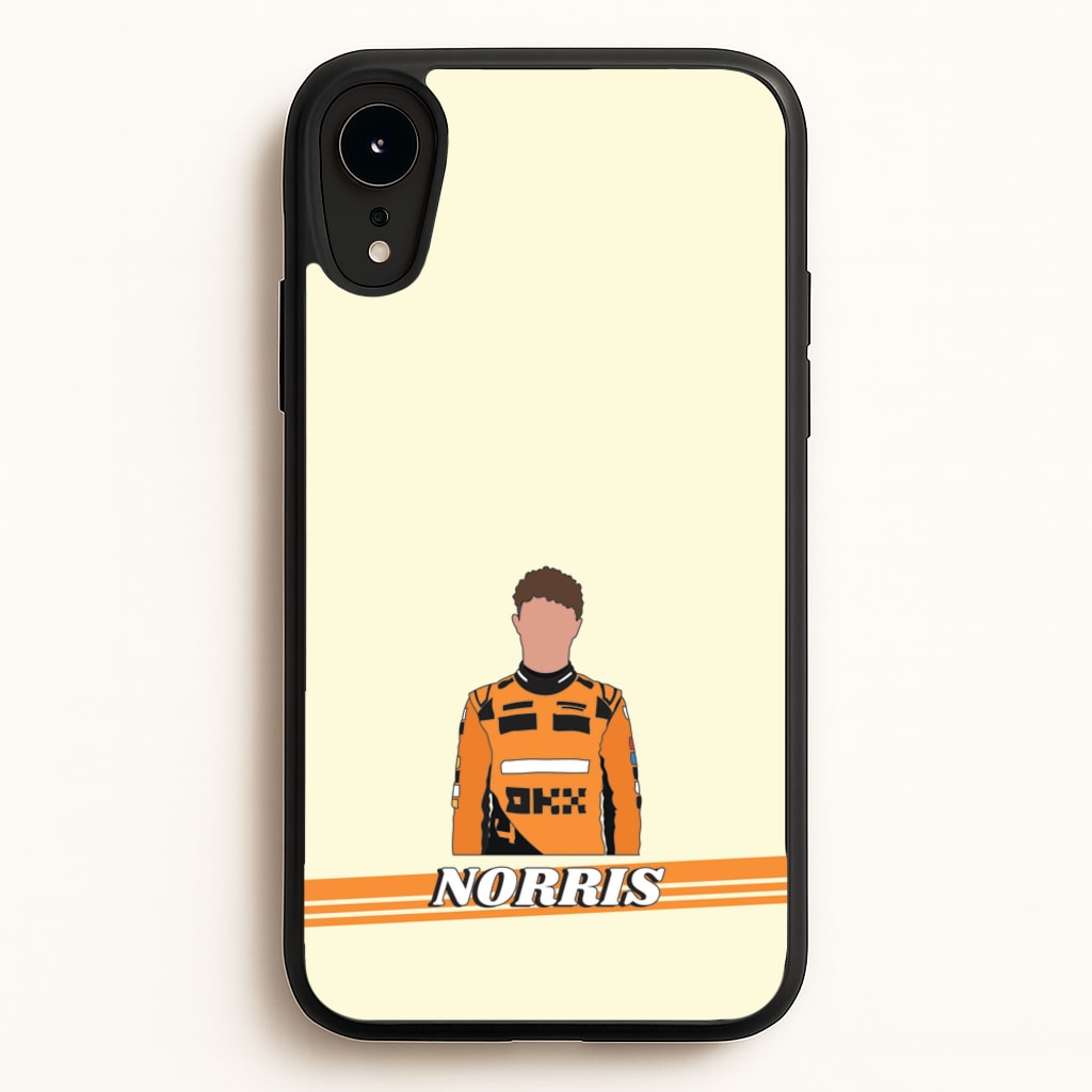 Norris  - F1 Phone Case for iPhone XR