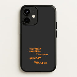 It's Friday Theeeen  - F1 Phone Case for iPhone 12 Mini