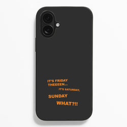 It's Friday Theeeen  - F1 Phone Case for iPhone 16 Plus
